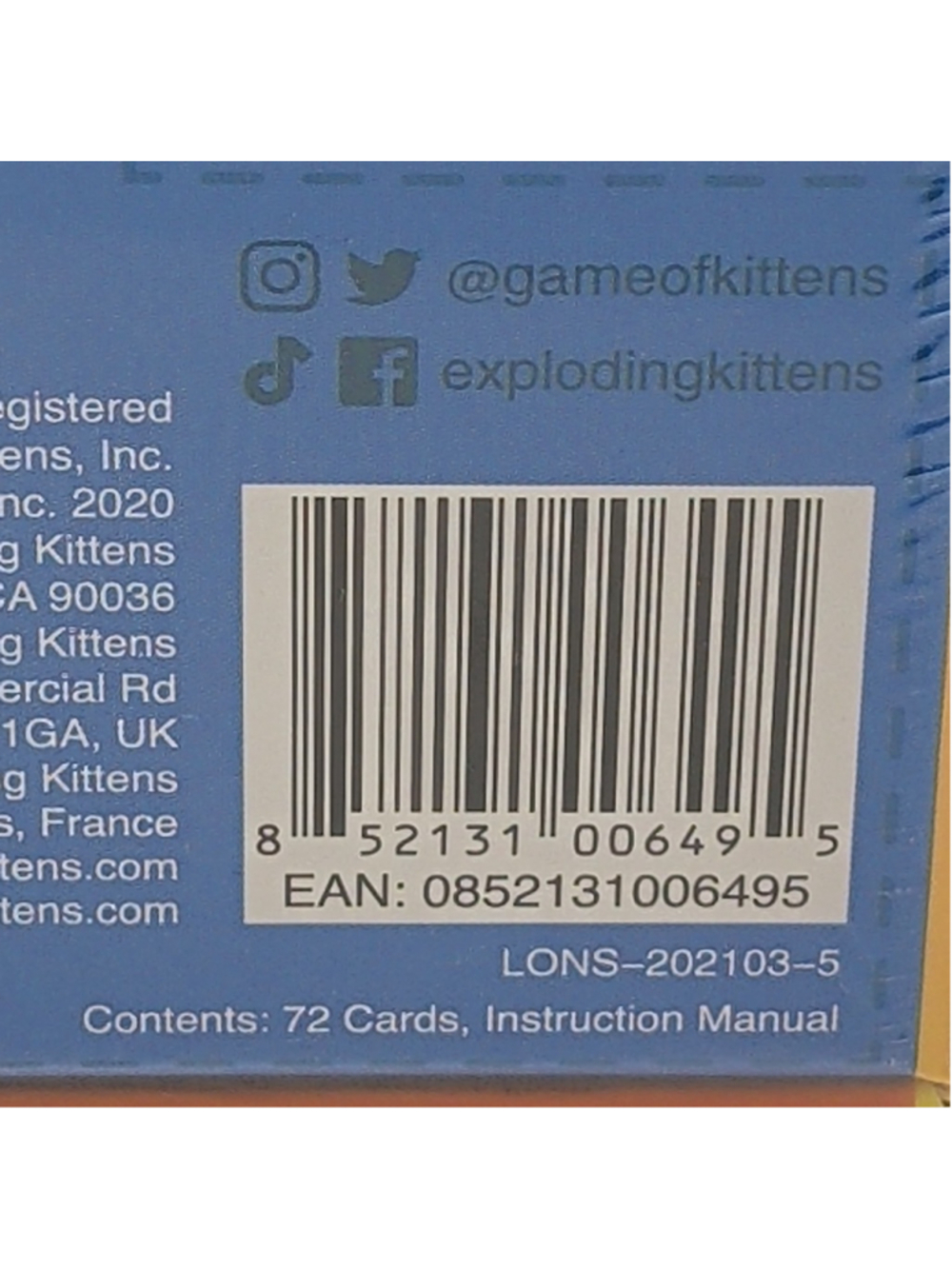 Exploding Minions by Exploding Kittens Family Fun Card Game Family Fun New - Picture 5 of 9